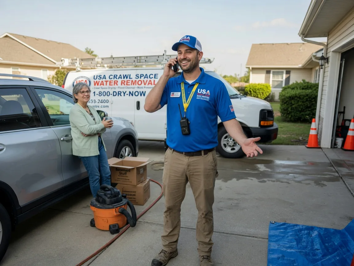 Crawl Space Water Removal Carolina, WV FAQs